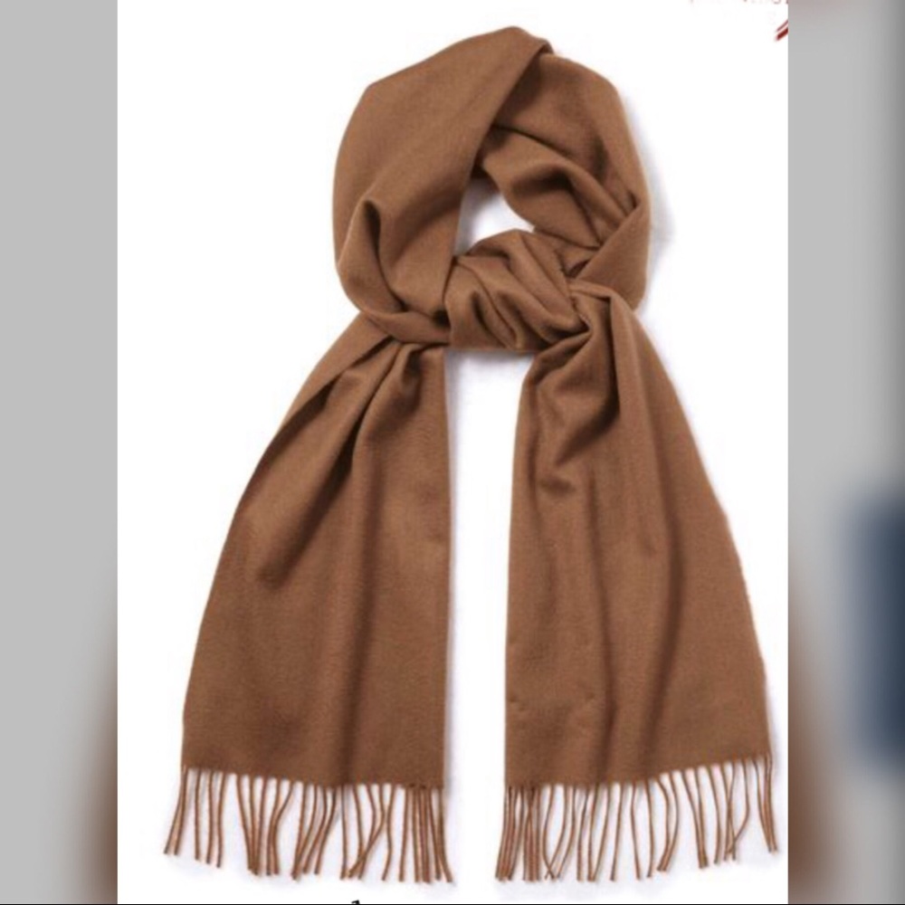 Brown Cashmere scarf